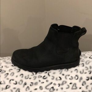 Kids Black Chelsea Boots